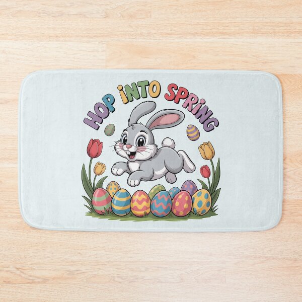 Item preview, Hop Into Spring – Playful Seasonal Design designed and sold by Jollys-ArtShop.