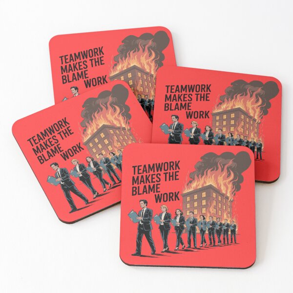 Item preview, Teamwork Makes The Blame Work designed and sold by HausOfLowEx.