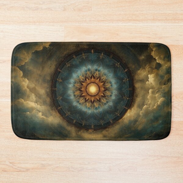 Item preview, 044 Celestial Mandala in Clouded Sky designed and sold by nikoart001.