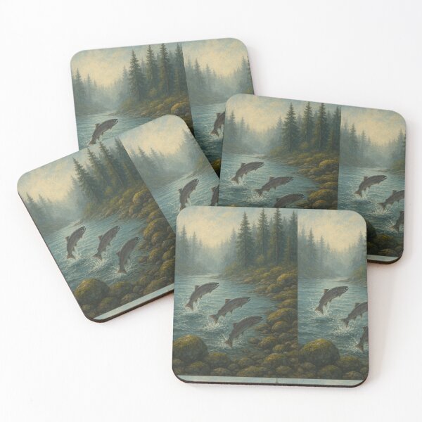 Item preview, Yukon River - mountains and forest designed and sold by DamioPolArt.