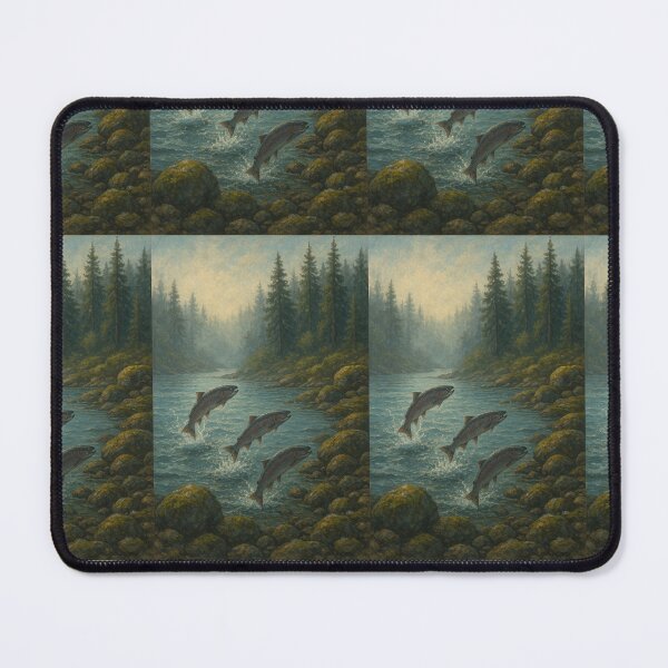 Item preview, Yukon River - mountains and forest designed and sold by DamioPolArt.