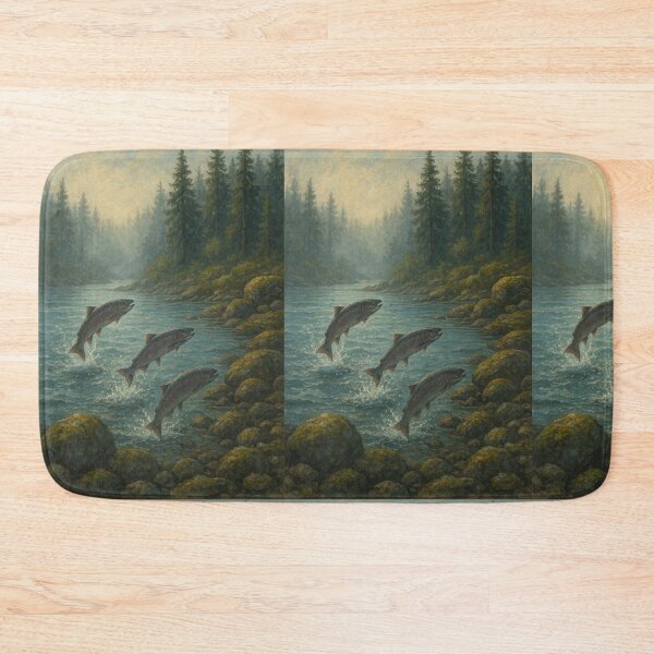 Item preview, Yukon River - mountains and forest designed and sold by DamioPolArt.