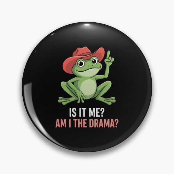 Item preview, Funny Cowboy Frog Joke Meme designed and sold by WalshDrawnLaugh.
