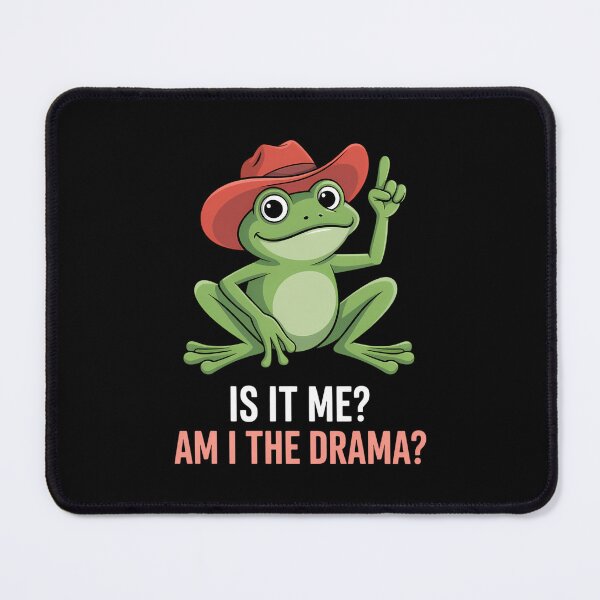 Item preview, Funny Cowboy Frog Joke Meme designed and sold by WalshDrawnLaugh.