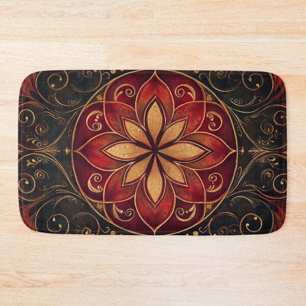 Item preview, 048 Intricate Floral Mandala Design designed and sold by nikoart001.