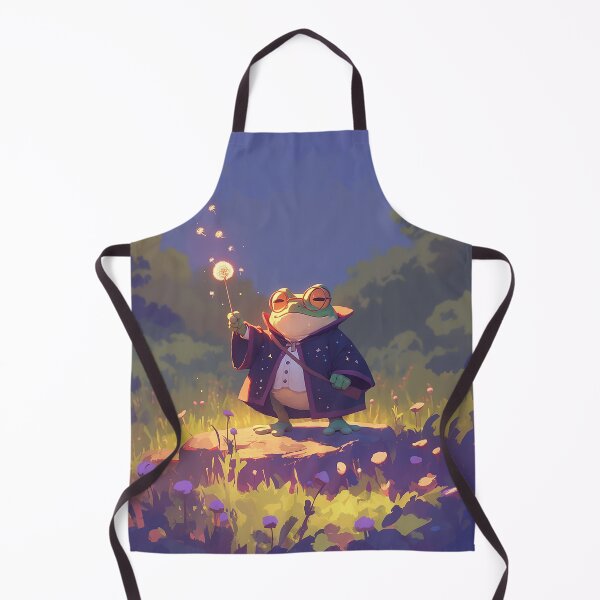 Item preview, Frog Wizard with Glowing Dandelion designed and sold by Christian Weiss.