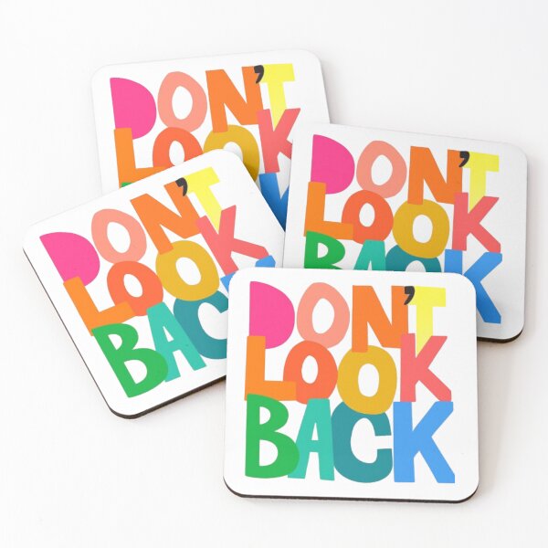 Item preview, Don't look back - colorful, colorful designed and sold by point-of-sale.