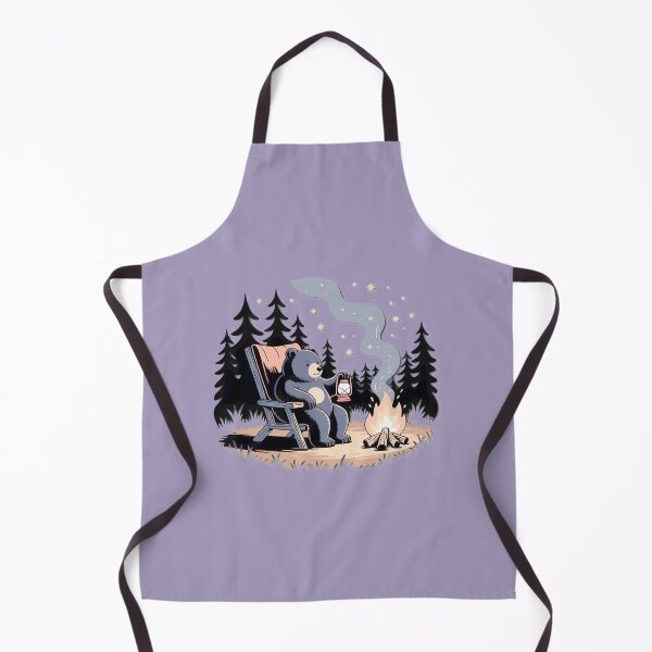 Item preview, Cozy Bear Campfire Night designed and sold by JohnwDoArts.