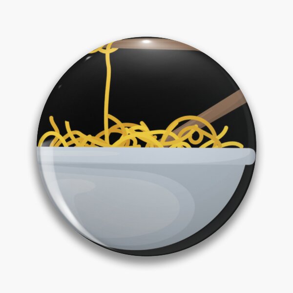 Item preview, Cute Bowl of Noodles and chopsticks  designed and sold by Hadwickfrieda.