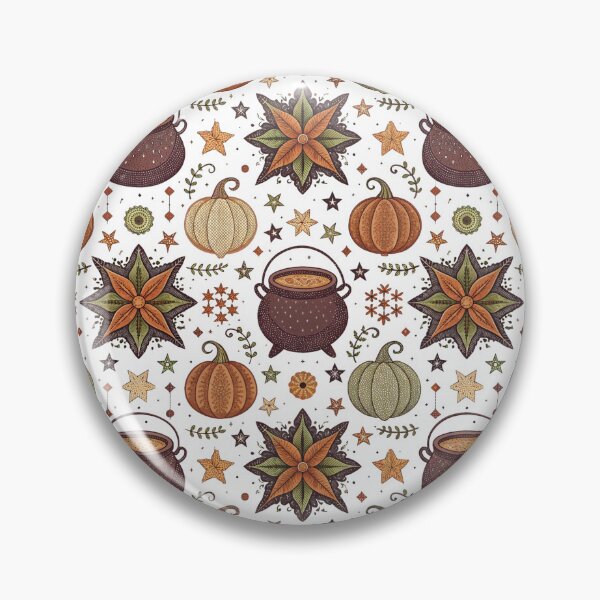 Item preview, Witches’ Cauldrons & Stars | Enchanted Nordic Halloween designed and sold by Shuga-Design.