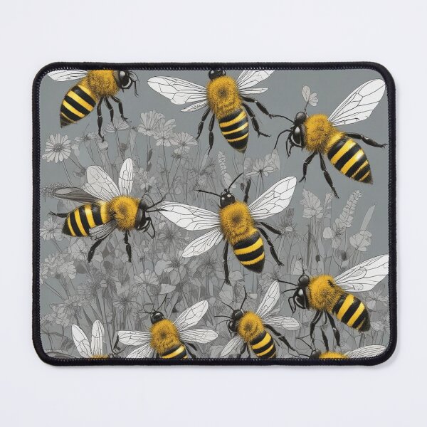 Item preview, Black-eyed bees designed and sold by GasconyPassion.