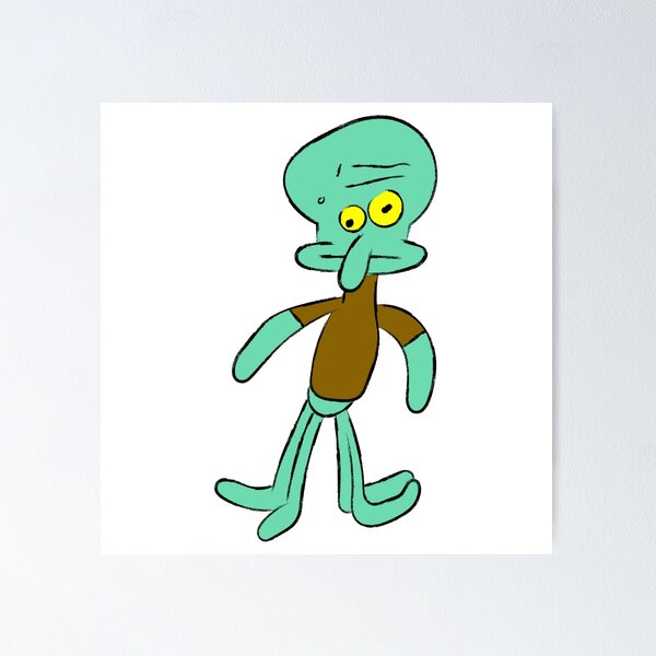 Item preview, Spongebob Doodle / Squidward doodle meme designed and sold by DibujandoPorfa.