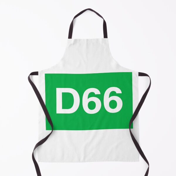 Item preview, BEST SELLER: D66 logo, sticker, D66 shirt, Politiek Nederland, Rob Jetten, D66 pet designed and sold by FineDesignNL.