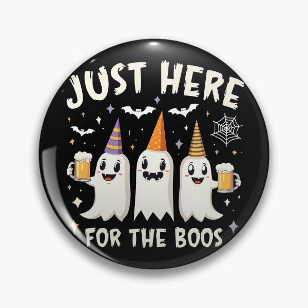 Item preview, Boozy & Spooky: This vibrant and humorous design features a crew of three ghosts, with a beer in hand, ready for a fun night out. designed and sold by Grang Art Artistic Designs.