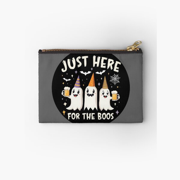 Item preview, Boozy & Spooky: This vibrant and humorous design features a crew of three ghosts, with a beer in hand, ready for a fun night out. designed and sold by Grang Art Artistic Designs.
