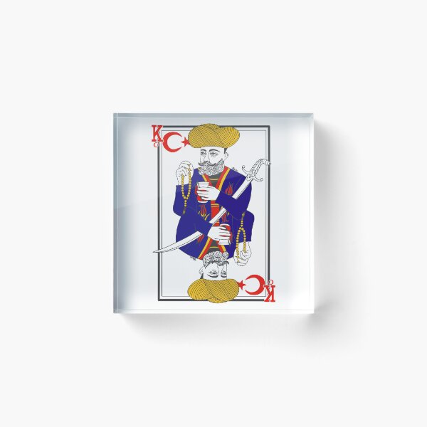 Item preview, Ottoman Sultan Tarot King Card designed and sold by petiteToulon.