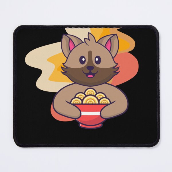 Item preview, Cute cat holding a ramen bowl designed and sold by Dleranyelsdr.