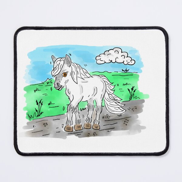 Item preview, Cute pony - Jona's Tales official hand drawn watercolour art designed and sold by RoseWolfGifts.