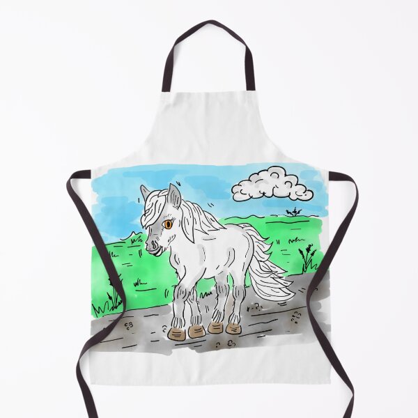 Item preview, Cute pony - Jona's Tales official hand drawn watercolour art designed and sold by RoseWolfGifts.
