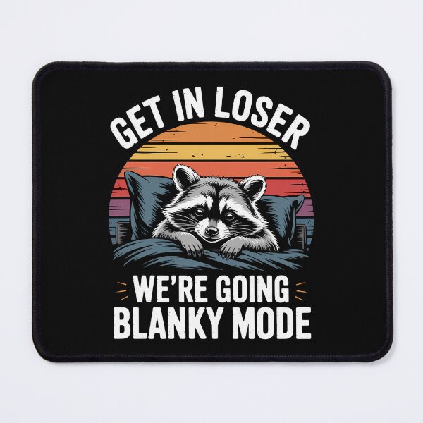 Item preview, Funny raccoon meme blanky mode designed and sold by DoorwayThreads.