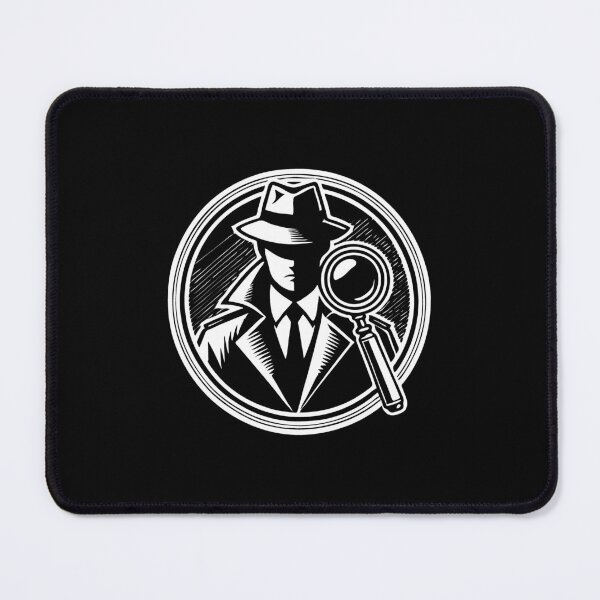Item preview, Detective Design – Searching for clues with a magnifying glass designed and sold by RetroMaritalArt.