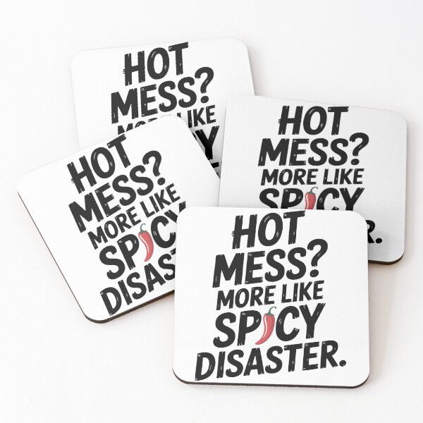 Item preview, Hot Mess? More Like Spicy Disaster designed and sold by Frank Ring.