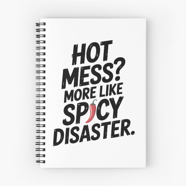 Item preview, Hot Mess? More Like Spicy Disaster designed and sold by Frank Ring.