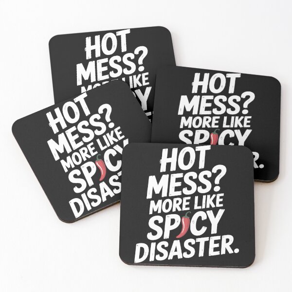 Item preview, Hot Mess? More Like Spicy Disaster designed and sold by Frank Ring.