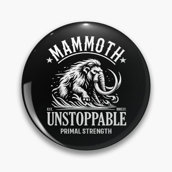 Item preview, Mammoth Design – Primal Strength designed and sold by RetroMaritalArt.