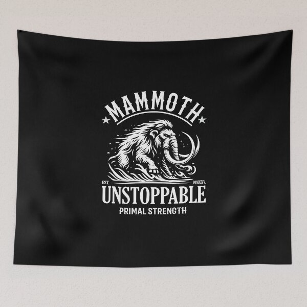 Item preview, Mammoth Design – Primal Strength designed and sold by RetroMaritalArt.