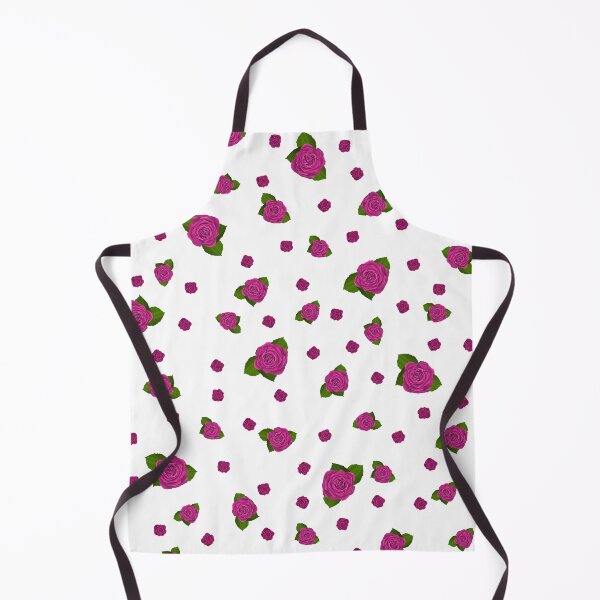 Item preview, Hand-Painted Pattern of Charming Pink Roses on black background. designed and sold by ArchersBoutique.