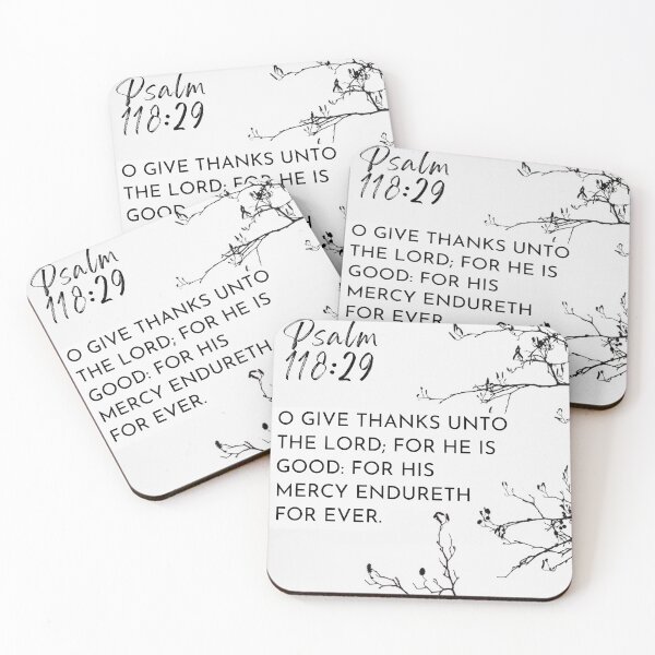 Item preview, Psalms 118:29 	 designed and sold by Undonemadenew.