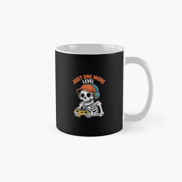 Item preview, Funny Video Game Halloween Skeleton Gamer designed and sold by DoorwayThreads.