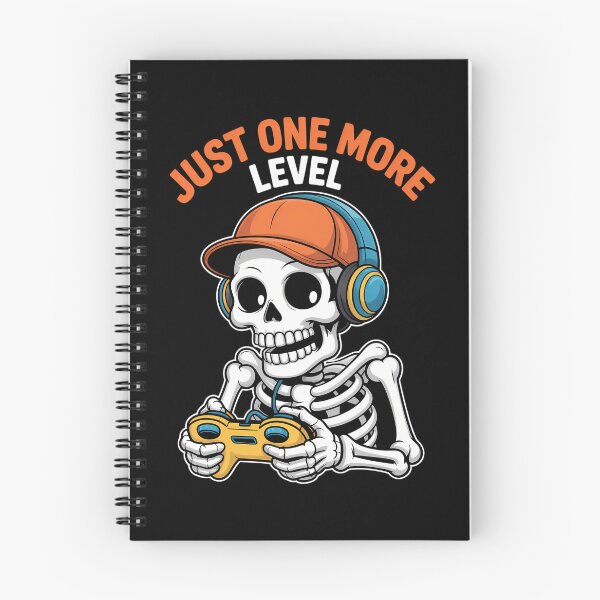 Item preview, Funny Video Game Halloween Skeleton Gamer designed and sold by DoorwayThreads.