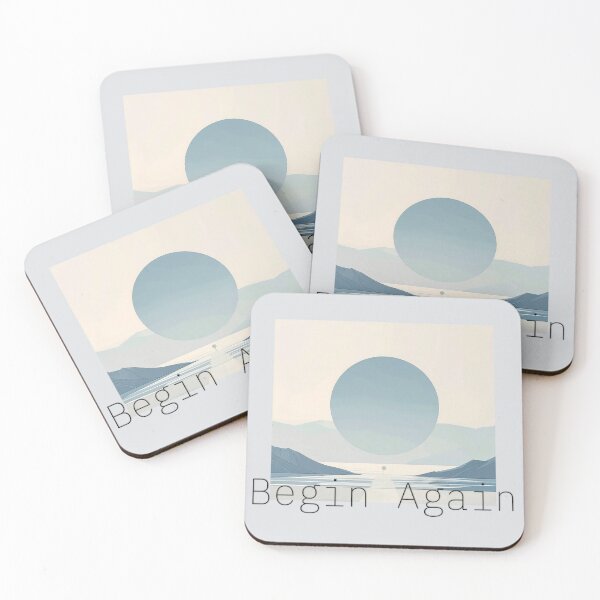 Item preview, Begin Again – Minimalist Dawn Horizon Design - Junny - Null Inspired Design designed and sold by Meivelle.