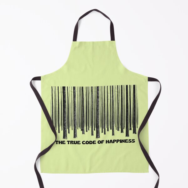 Item preview, The Only Code to Happiness - A Forest That Looks Like a Barcode designed and sold by MK-WOOD.