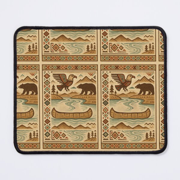 Item preview, Yukon River - traditional style designed and sold by DamioPolArt.