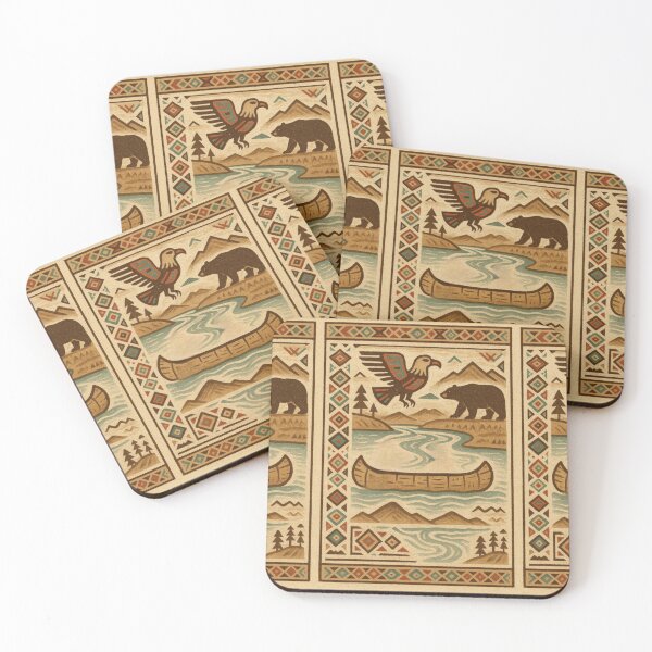 Item preview, Yukon River - traditional style designed and sold by DamioPolArt.
