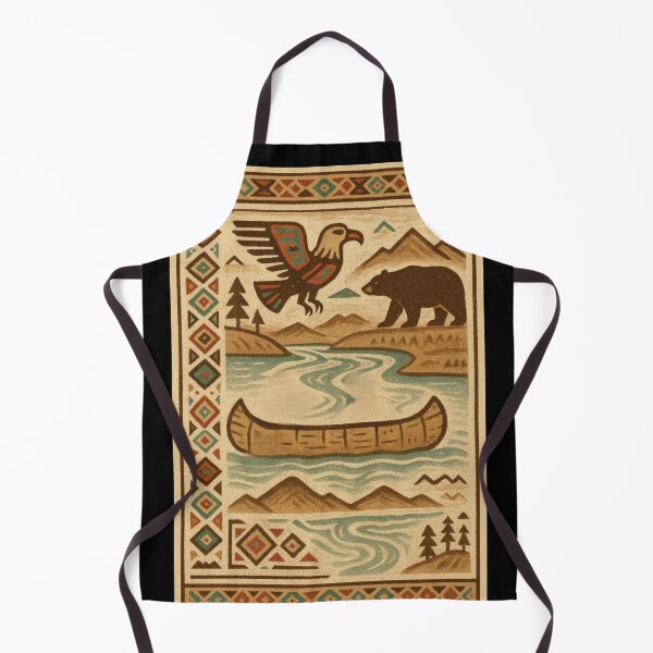 Item preview, Yukon River - traditional style designed and sold by DamioPolArt.