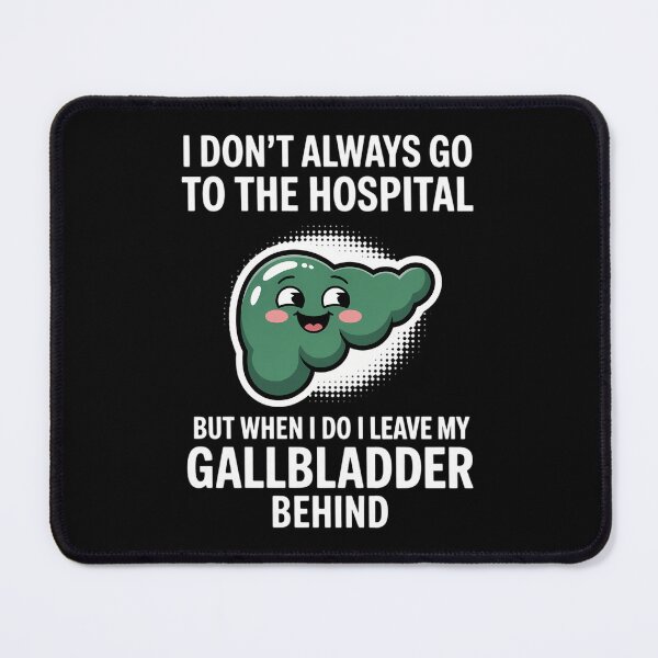 Item preview, Gallbladder Surgery Removal Recovery Cute designed and sold by DoorwayThreads.