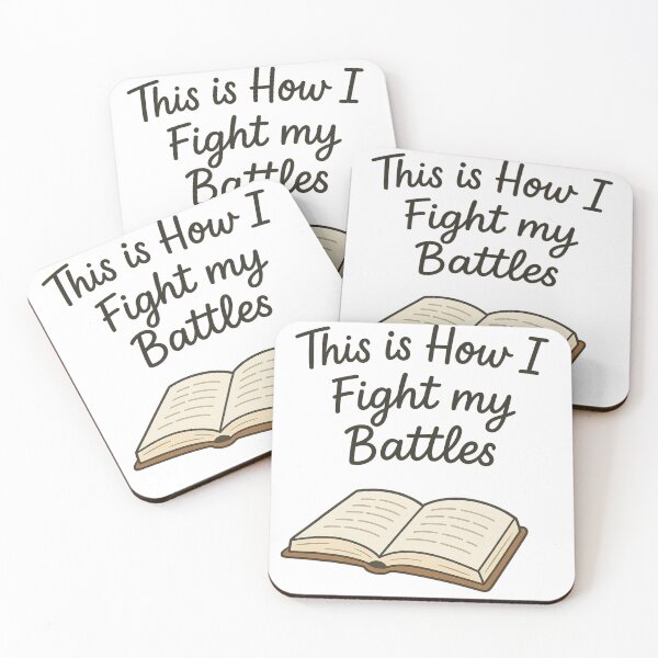 Item preview, This is How I Fight my Battles designed and sold by mariannrina.