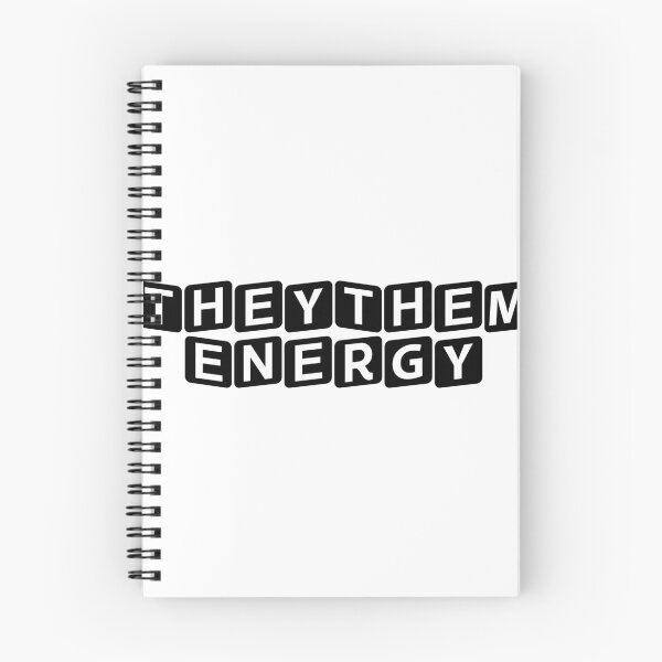 Item preview, They/Them Energy designed and sold by Ninjacatoff.