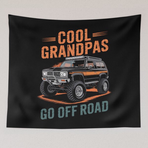 Item preview, Grandpa Off Road Riding Lovers designed and sold by DoorwayThreads.