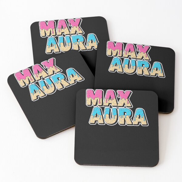 Item preview, Max Aura Ice Cream Drip Style Funny Alpha Vibes designed and sold by elderberry.