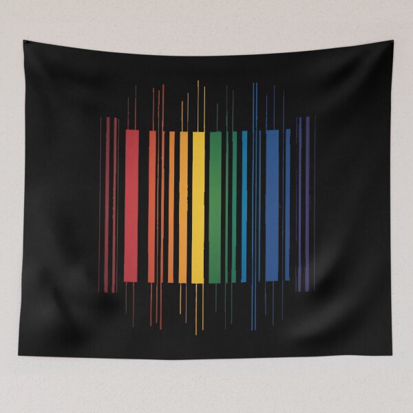 Item preview, LGBTQ Rainbow Flag Gay Pride Month designed and sold by DoorwayThreads.