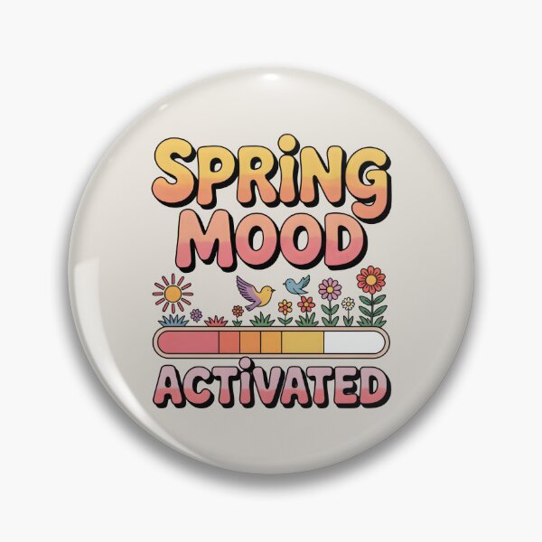 Item preview, Spring Mood Activated – Cheerful Seasonal Design designed and sold by Jollys-ArtShop.