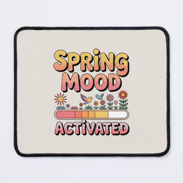 Item preview, Spring Mood Activated – Cheerful Seasonal Design designed and sold by Jollys-ArtShop.
