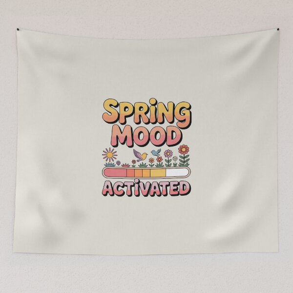 Item preview, Spring Mood Activated – Cheerful Seasonal Design designed and sold by Jollys-ArtShop.