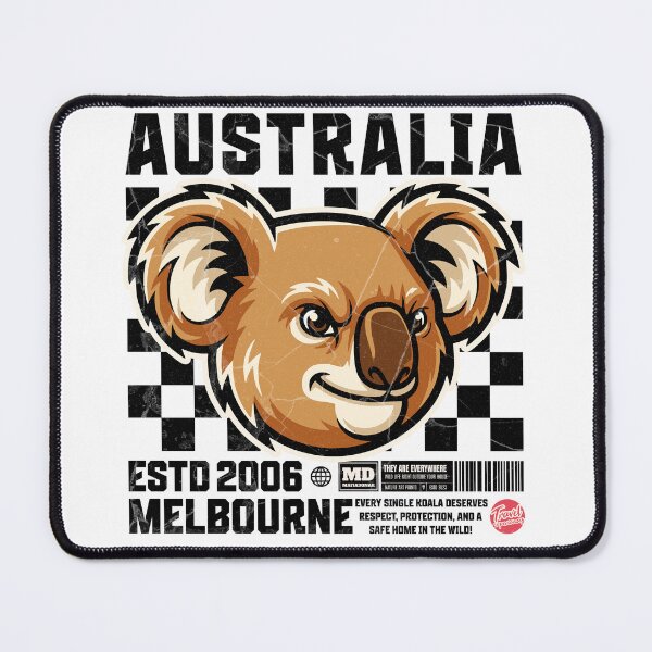 Item preview, Wild Koala – Aussie Spirit designed and sold by Mafiadonar.