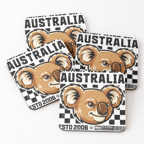 Item preview, Wild Koala – Aussie Spirit designed and sold by Mafiadonar.